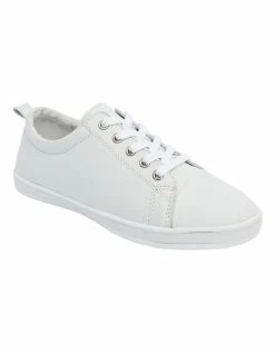 Easy Steps Waffle White Glove Sneaker