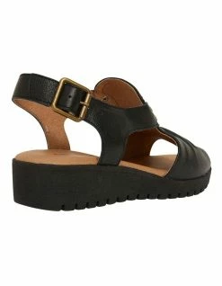 Easy Steps Gelato Black Glove Sandals 10 Easy Steps Gelato Black Glove Sandals -Deals Shoes Store 831008350 4 720x928