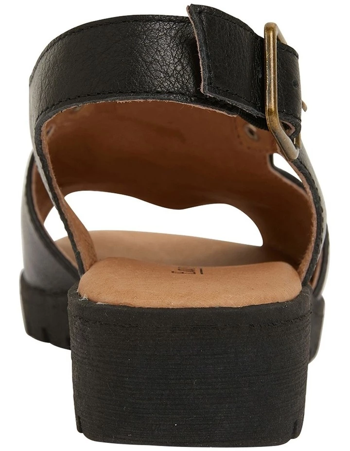 Easy Steps Gelato Black Glove Sandals 5 Easy Steps Gelato Black Glove Sandals - Image 5