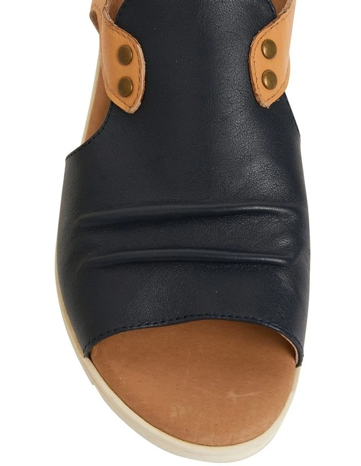 Easy Steps Gelato Navy/Tan Glove Sandals 7 Easy Steps Gelato Navy/Tan Glove Sandals - Image 7