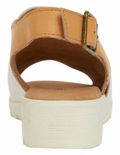 Easy Steps Gelato White/Tan Glove Sandals -Deals Shoes Store 831008620 6 720x928