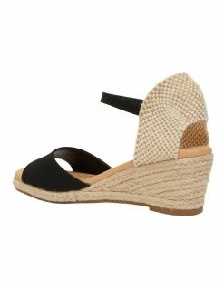 Easy Steps Scout Black Fabric Sandals -Deals Shoes Store 831008890 5 720x928