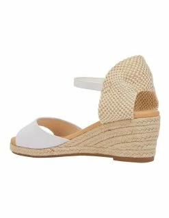 Easy Steps Scout White Fabric Sandals -Deals Shoes Store 831009160 5 720x928