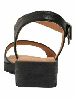 Easy Steps Georgie Black Glove Sandals -Deals Shoes Store 831009610 5 720x928