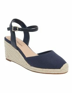 Easy Steps Santos Navy Fabric Sandals