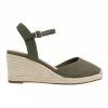 Easy Steps Santos Khaki Fabric Sandals