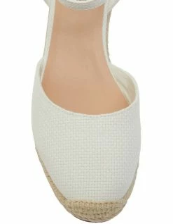 Easy Steps Santos White Fabric Sandals -Deals Shoes Store 831010240 7 720x928