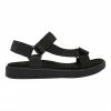 Easy Steps Farrow Black/Black Fabric Sandals
