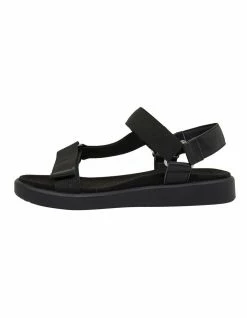 Easy Steps Farrow Black/Black Fabric Sandals -Deals Shoes Store 831010420 3 720x928