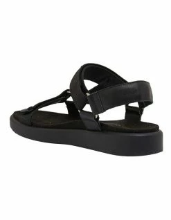Easy Steps Farrow Black/Black Fabric Sandals -Deals Shoes Store 831010420 6 720x928