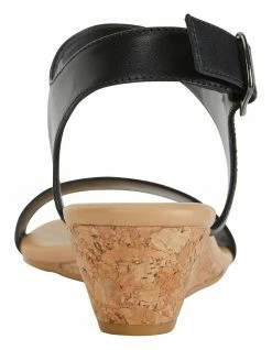 Easy Steps Cable Black Glove Sandals 12 Easy Steps Cable Black Glove Sandals -Deals Shoes Store 831061720 6 720x928