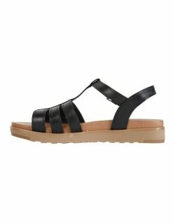 Easy Steps Ohio Black Glove Sandals -Deals Shoes Store 831064150 3 720x928