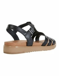 Easy Steps Ohio Black Glove Sandals -Deals Shoes Store 831064150 4 720x928