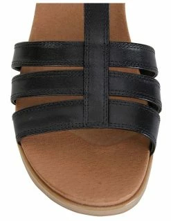 Easy Steps Ohio Black Glove Sandals -Deals Shoes Store 831064150 7 720x928