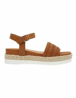 Ravella Derek Tan Smooth Sandals