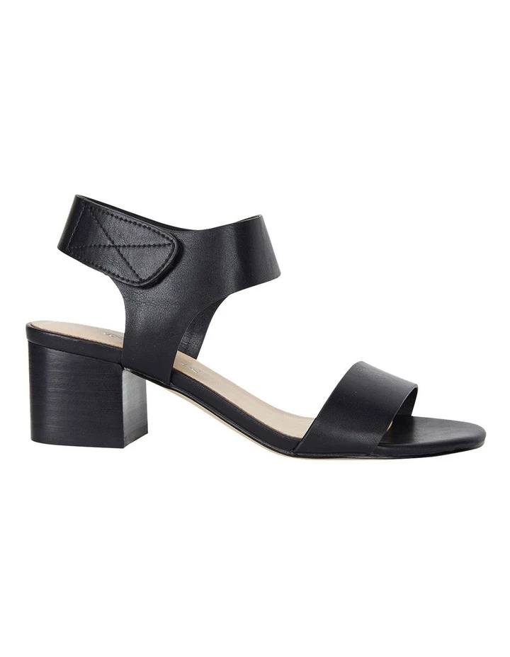 Ravella Elesha Black Smooth Sandals 1 Ravella Elesha Black Smooth Sandals