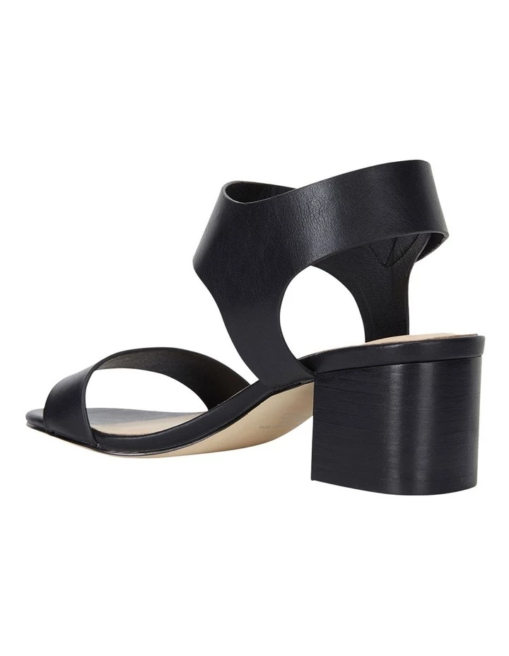 Ravella Elesha Black Smooth Sandals 5 Ravella Elesha Black Smooth Sandals - Image 5