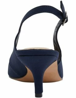 Sandler Nina Navy Fabric Heeled Shoes 10 Sandler Nina Navy Fabric Heeled Shoes -Deals Shoes Store 831531250 5 720x928