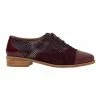Sandler Shiraz Burgundy Multi Flat Shoes