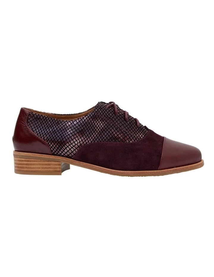 Sandler Shiraz Burgundy Multi Flat Shoes 1 Sandler Shiraz Burgundy Multi Flat Shoes