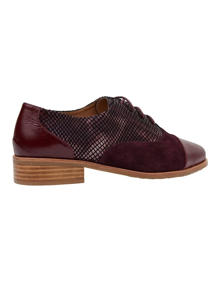 Sandler Shiraz Burgundy Multi Flat Shoes 4 Sandler Shiraz Burgundy Multi Flat Shoes - Image 4