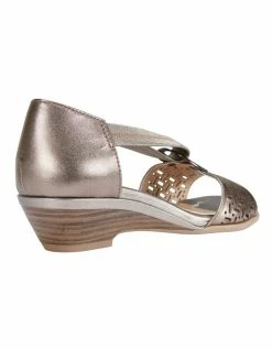 Easy Steps Chime Pewter Metallic Sandals 10 Easy Steps Chime Pewter Metallic Sandals -Deals Shoes Store 831608290 4 720x928