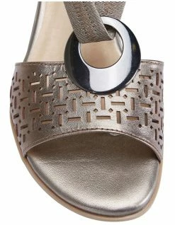 Easy Steps Chime Pewter Metallic Sandals 13 Easy Steps Chime Pewter Metallic Sandals -Deals Shoes Store 831608290 7 720x928