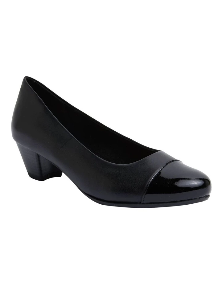 Sandler Otis Black Glove Heeled Shoes 2 Sandler Otis Black Glove Heeled Shoes - Image 2