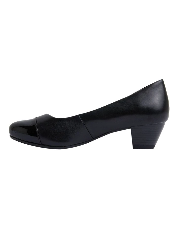Sandler Otis Black Glove Heeled Shoes 3 Sandler Otis Black Glove Heeled Shoes - Image 3