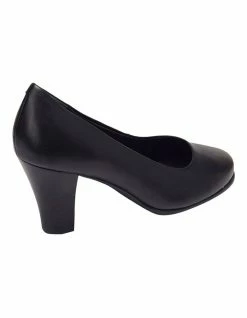 Easy Steps Clara Black Glove Heeled Shoes -Deals Shoes Store 832980790 3 720x928
