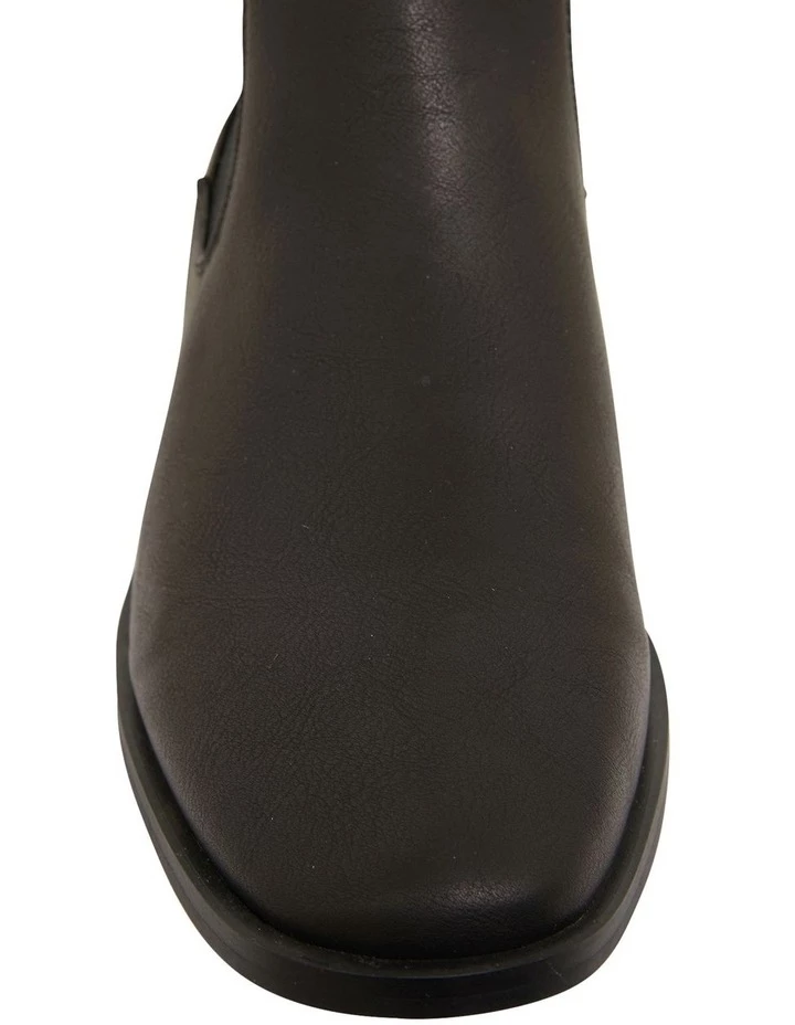 Ravella Harp Black Smooth Boots 7 Ravella Harp Black Smooth Boots - Image 7