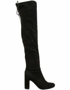 Ravella Zest Black Micro Boots