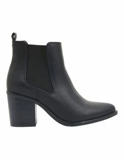 Ravella Salute Black Smooth Boots
