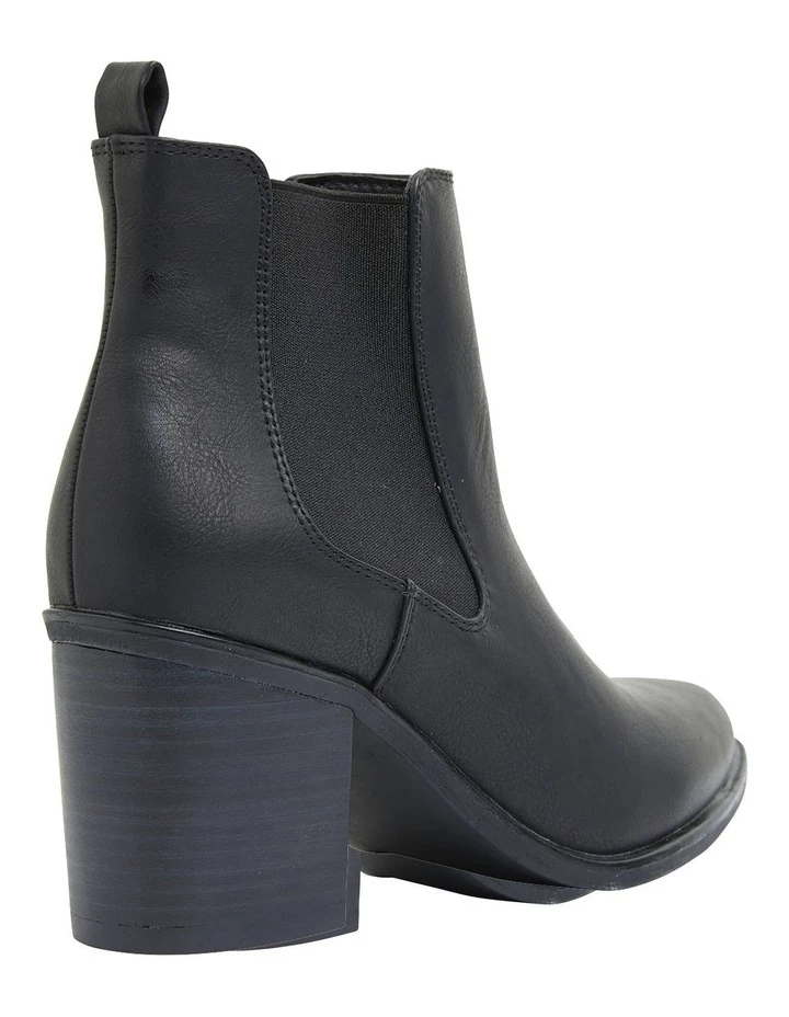 Ravella Salute Black Smooth Boots 4 Ravella Salute Black Smooth Boots - Image 4