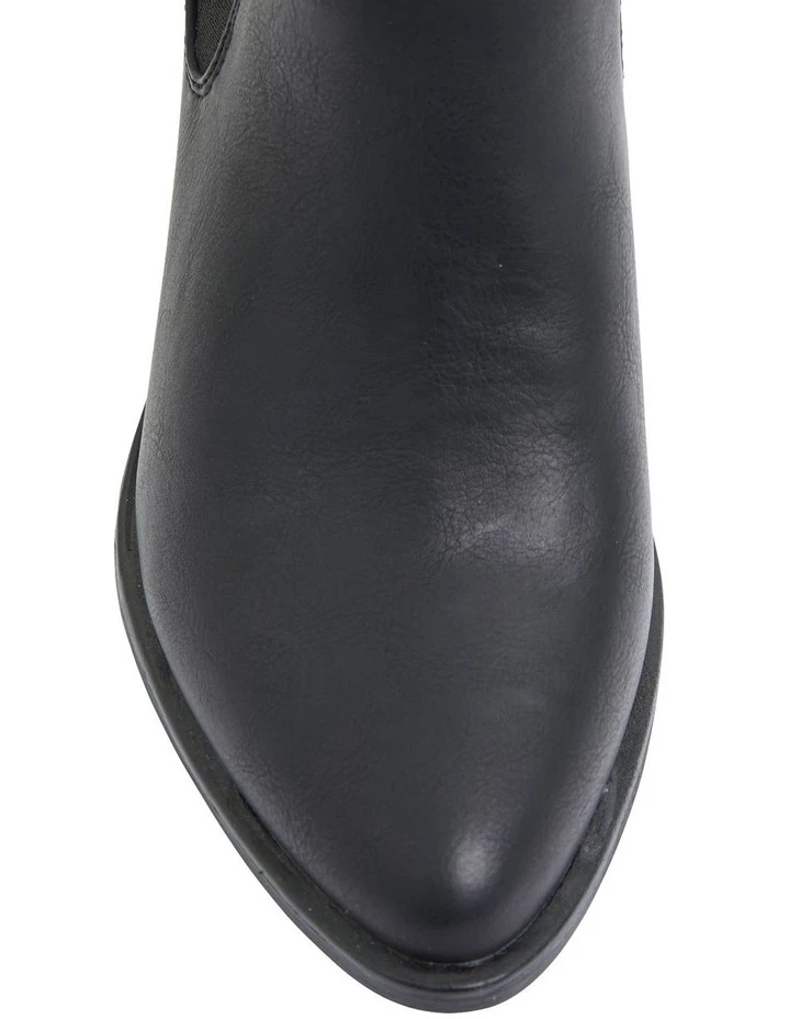 Ravella Salute Black Smooth Boots 7 Ravella Salute Black Smooth Boots - Image 7