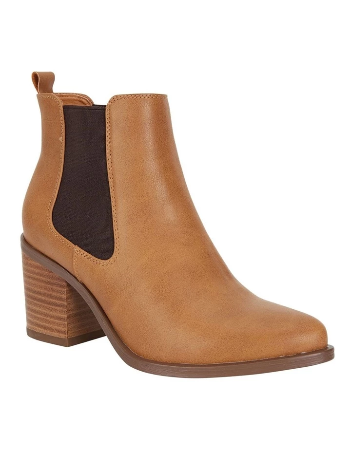 Ravella Salute Tan Smooth Boots 2 Ravella Salute Tan Smooth Boots - Image 2