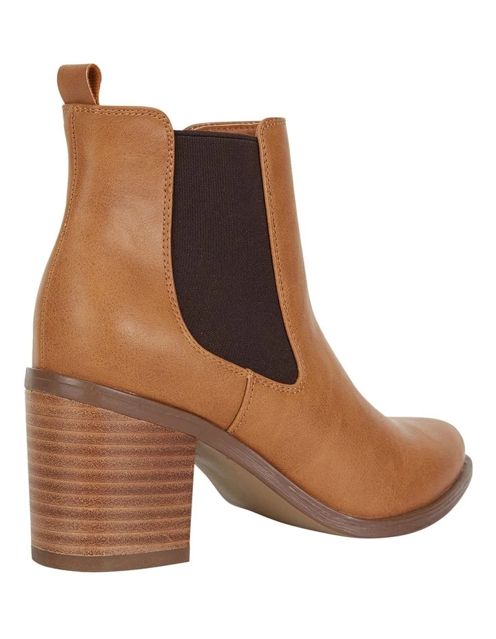 Ravella Salute Tan Smooth Boots 4 Ravella Salute Tan Smooth Boots - Image 4