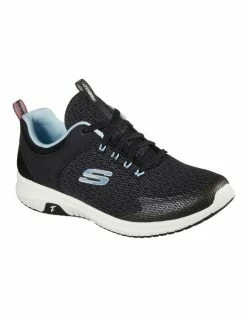Skechers Ultra Flex Prime Black/Light Blue Mesh Lace-Up Sneaker -Deals Shoes Store 835566760 4 720x928