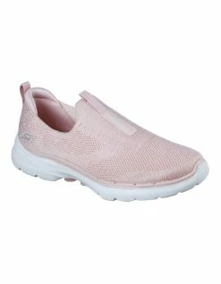 Skechers GOwalk 6 Glimmering Light Pink Sneaker