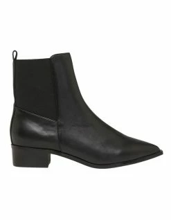 Oxford Juniper Black Ankle Boots