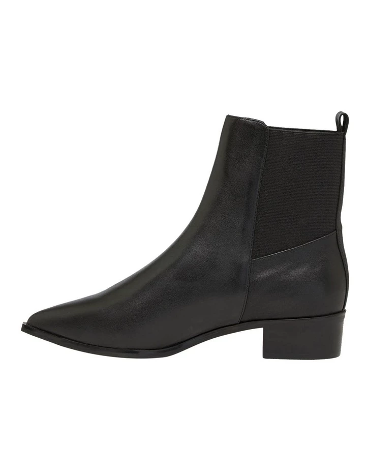 Oxford Juniper Black Ankle Boots 2 Oxford Juniper Black Ankle Boots - Image 2