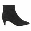 Oxford Avalynn Washed Black Suede Ankle Boots