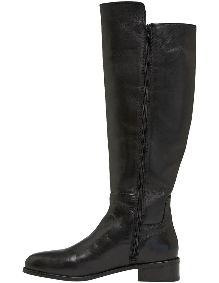 Oxford Raga Black Long Riding Boots 2 Oxford Raga Black Long Riding Boots - Image 2