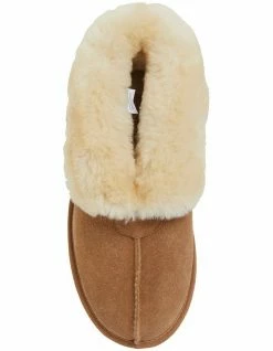 Easy Steps Pixie Chestnut Suede Slippers -Deals Shoes Store 836358220 4 720x928