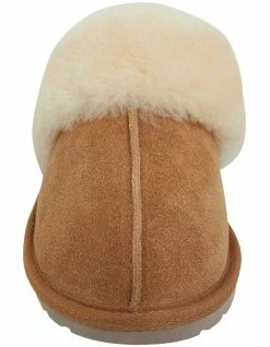 Easy Steps Peggy Chestnut Suede Slippers -Deals Shoes Store 836358400 3 720x928