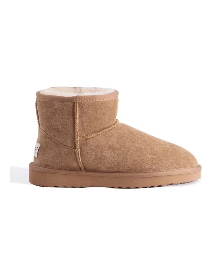 Aus Wooli Ugg Short Sheepskin Ankle Boot - Chestnut/Tan 6 Aus Wooli Ugg Short Sheepskin Ankle Boot - Chestnut/Tan - Image 6