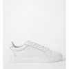 Piper Lennon White Leather Lace-Up Sneaker