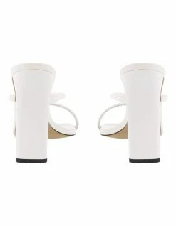 Tony Bianco Florence White Sheep Nappa Heels -Deals Shoes Store 838735300 4 720x928