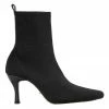 Tony Bianco Kossam Black Knit Ankle Boots