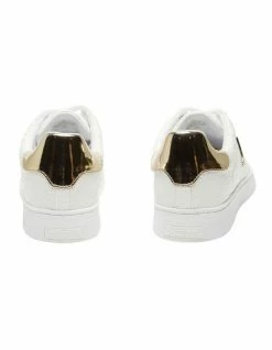 Guess Reshy White Lace-Up Sneaker -Deals Shoes Store 840150820 5 720x928